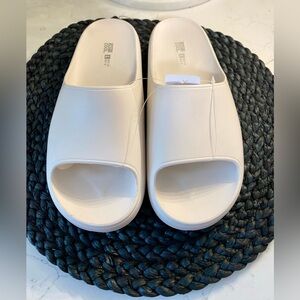 Unisex Off White Slides